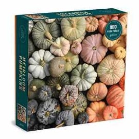 Galison Heirloom Pumpkins Puzzle, 1000 Pieces, - Puzzle, by Galison - New h