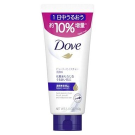 Dove Beauty Moisture Facial Wash, 5.0 oz (143 g), Extra Volume x 2 Pack