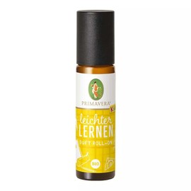 PRIMAVERA Kids Duft Roll-On Leichter lernen bio 10 ml - Aromaöl, Duftöl, Aromatherapie für unterwegs - konzentrationsfördernd, motivierend - vegan