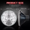 CHUSYYRAY For 1967-1972 Chevy C10 7 inch Round LED Headlight