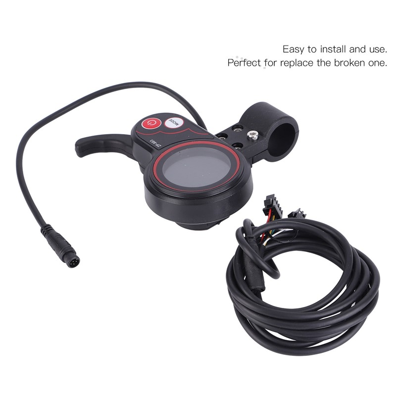 Display Thumb Throttle 2 in 1 Speedometer Manual Control Panel