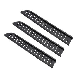 PATIKIL PP Safety Knife Cover Sleeves for 8" Bread Knife, 3 Pack Knives Edge Guard Blade Protector Universal Knife Sheath Portable for Kitchen, Black