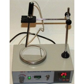 Magnetic Stirrer Hotplate with Temperature Control and 2 Stir Bars