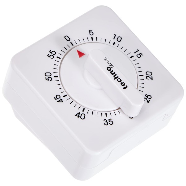 Technotrade Technoline KZW-Analogue Kitchen Timer, White