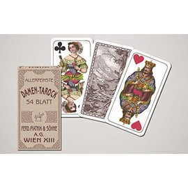 Piatnik - Finest Ladies Tarot 54 Sheets White