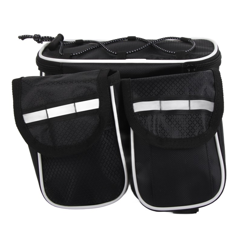Waterproof Bicycle Front Top Tube Bag Bike Frame Storage Pouch