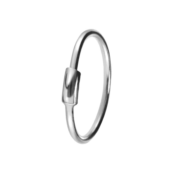 PIERCINGLINE 925 Sterling Silver Nose Piercing | Bar | Piercing