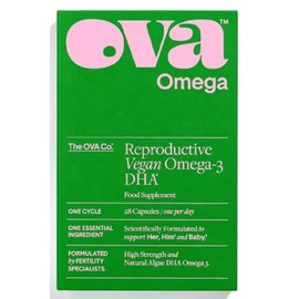 OVA OVAOmega Reproductive Vegan Omega-3 DHA 28 Capsules