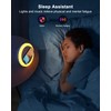Swarmir Bluetooth Speaker with Lights, Wireless Charging Speaker, Best Birthday