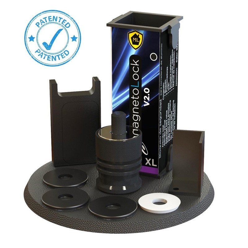 Magnetolock V2.0 XL Safety Lock for Windows and Sliding Doors,