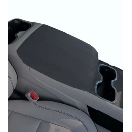 Car Console Covers Plus Made in USA Designed for GMC Acadia 2024-2025 Neoprene Auto Armrest Center Console Cover Protector Gray