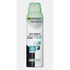 Garnier Mineral Invisible Protection 48h Black and White Colours 150 ml x 6