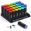 CAidRE Monthly Pill Organizer 2 Times a Day, 28 Day