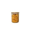 NovatoStar Glass Storage Jars with Bamboo Airtight Lids and Spoon,