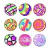 RIVERSOFY 15 Pelotas Grandes Luminosa Neón Luz Led + Bomba Para Inflar