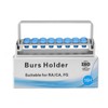 EustomA Burs Holder Block Case for 16 Holes High Temperature