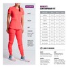 Dickies DK365 - chamarra quirúrgica para mujer, con cierre frontal,