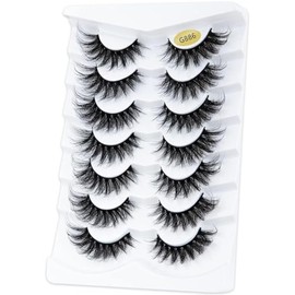 False Eyelashes 6D Artificial Eyelashes Set, Reusable Natural Eyelashes (G886)