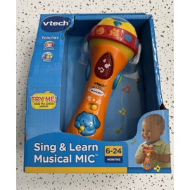 VTech Sing & Learn Musical Mic Microphone Baby Toy