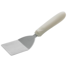 Winco 2" x 2-1/4" Mini Griddle Spatula/Turner for Sandwiches, Serving and More, White