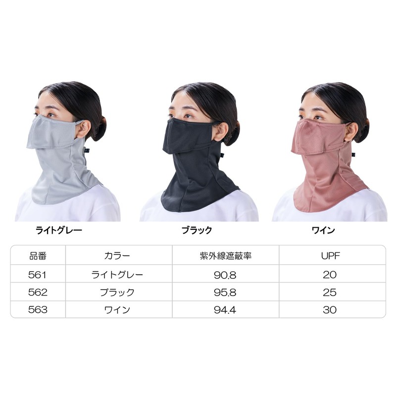 YAKeNU UV CUT MASK UV Protection Face Cover Yakenu Cool