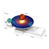 2 in 1 DIY Solar System Three Planets Stereoscopic Assembling