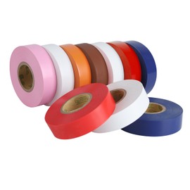Lichamp 10-Pack Colored Electrical Tape Waterproof, 3/4 in x 66ft, Industrial Grade UL/CSA Listed High Temp Electrical Tape Colors Electric Super Vinyl, 1075C3
