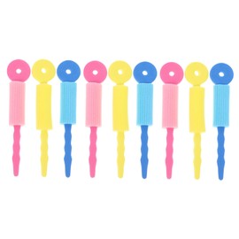 NOLITOY 9pcs Sponge Hair Rollers for Long Hair Soft Foam Curlers Lightweight and Easy to Sleep In Women