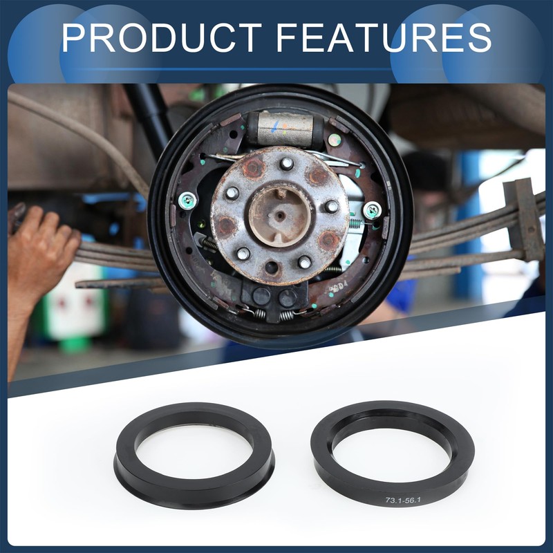 INFINAUTO Hub Centric Rings,56.1mm ID 73.1mm OD Car Wheel Hubrings