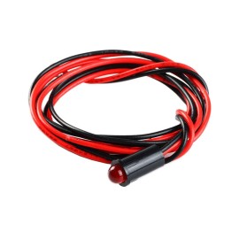 Megatronix MLEDR 12Volt Dash Mount Self-Flashing Red Car Alarm LED Universal Fit