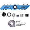 Eastern Nylon Linx Pedals 9/16 - Lightweight, High-Grip MTB &