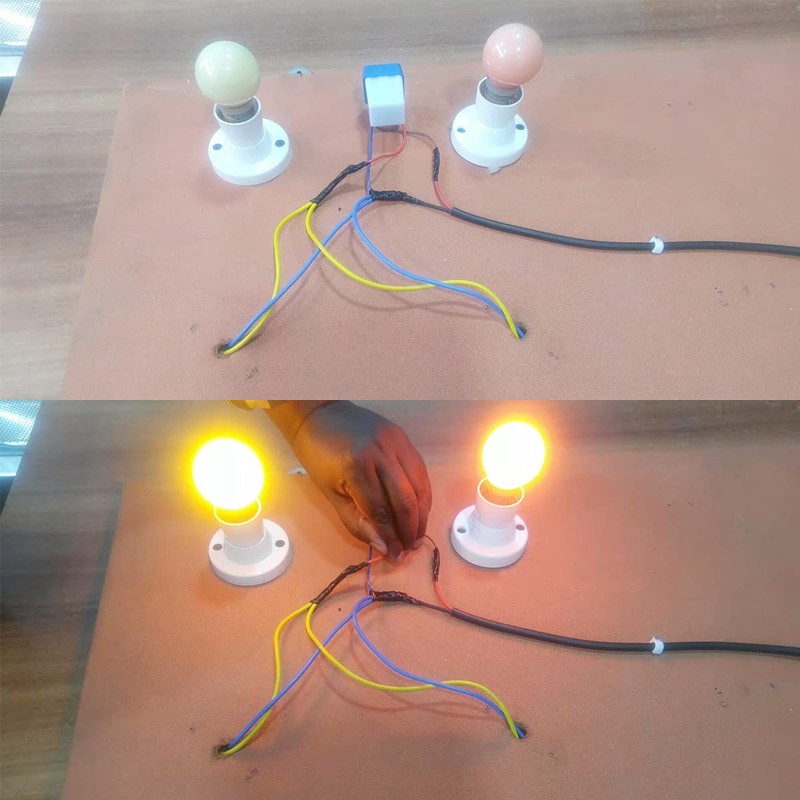 DKARDU 2 pcs AC DC 12V 10A Auto on Off