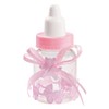Baby Bottle Pink 4 x 9 cm (Pack of 3)