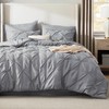Bedsure Bedsure Queen Comforter Set Grey - Bed in a