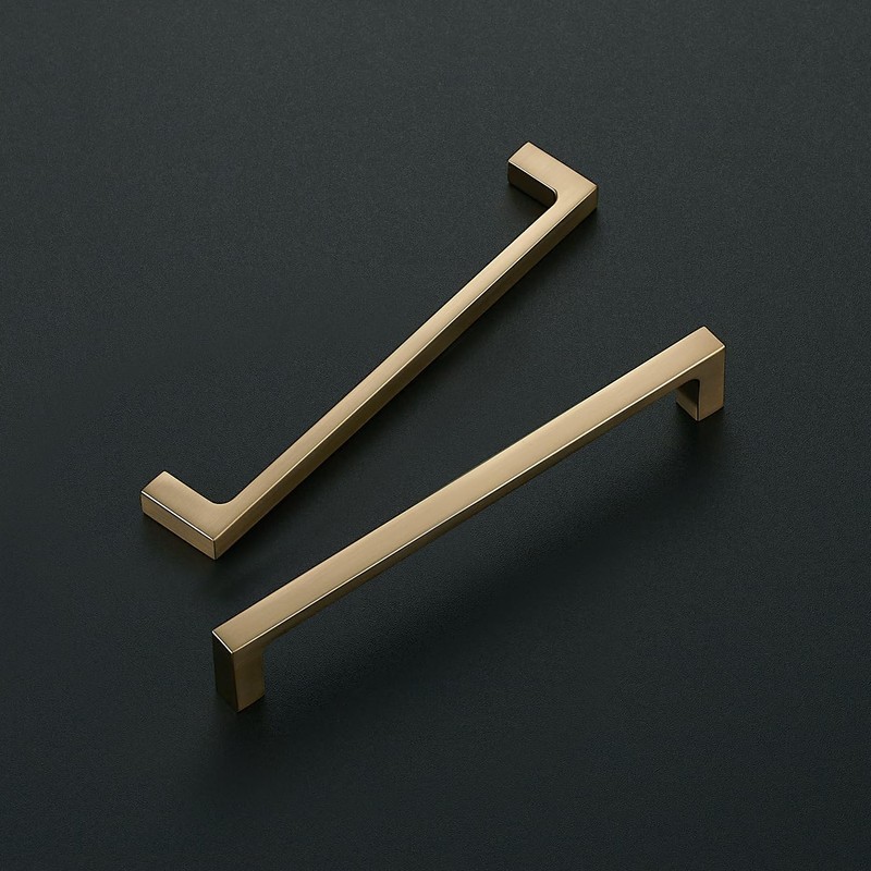 Ravinte 30 Pack Solid 6-1/4 Inch Square Cabinet Handles -