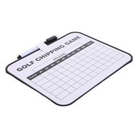 BESPORTBLE Erasable Golf Scoreboard Lightweight Plastic Scorebook Holder Double-Sided Writing Surface