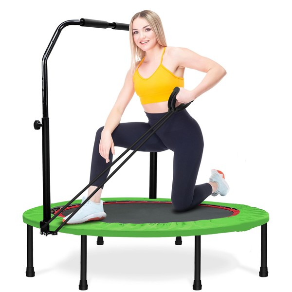 Exercise Trampoline for Adults 40" Exercise Workout Rebounder Trampoline with