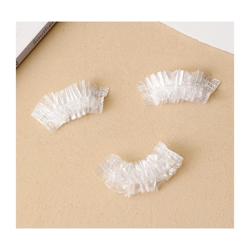 Lavol 100 Disposable Vinyl Dyeing Earmuffs Ear Covers Dyeing Ear