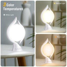 Wopigh Daylight Lamp 10,000 Lux, Sunlight Lamp with 3 Light Colours, 4 Timers, 5 Adjustable and Memory Function, Light Intensity, UV-Free Sunlight Lamp for Home/Office (Blanco, 2)