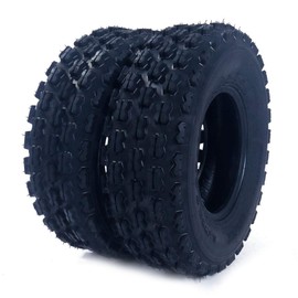 Autoforever Set of 2 19X7-8 ATV UTV Sport Tires Front 19x7x8 4PR Tubeless