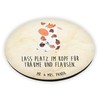 Mr. & Mrs. Panda Round Magnet Cow Gift Yard Animals