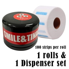 GEN'C BÉAUTY Portable Neck Strip Holder Dispenser for Salon (Neck Strips Not Included)