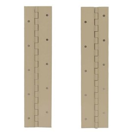 Boat Aluminum Piano Hinge 119013 | 10 x 2 1/4 Inch (Pair)