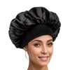 TOPTIE Satin Silky Sleep Bonnet Cap with Premium Wide Elastic