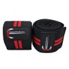 Knee Wraps Vendas elásticas levantamiento de Pesas Paquete con un