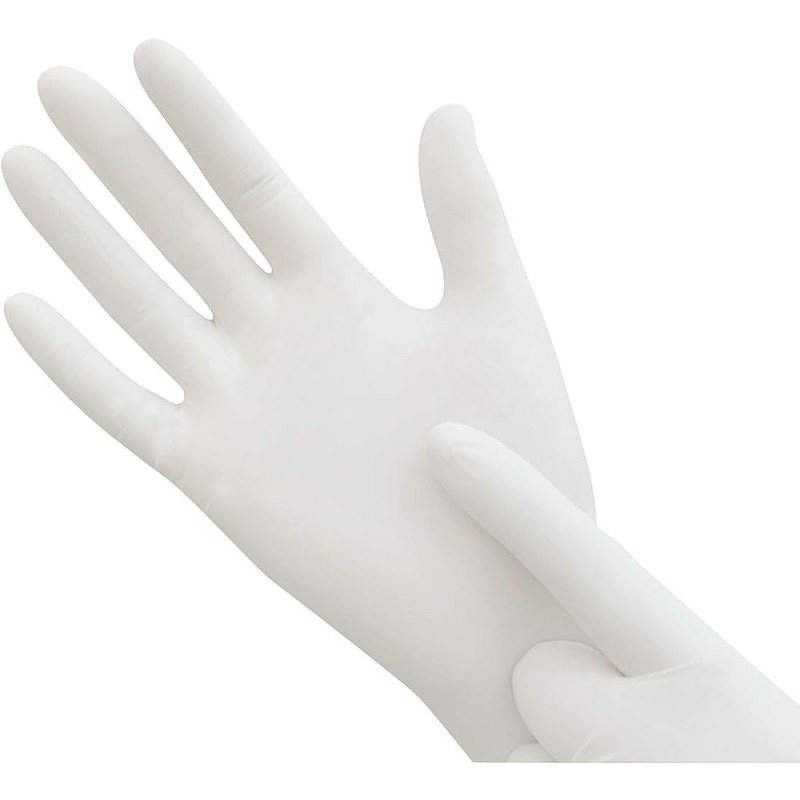 AMBIDERM - Guante Ambiderm Plus Liso Blanco Grande Caja con