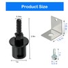 Baieasy Remote Mount Fuel Tank Vent Valve Kit, 5/16" Barb