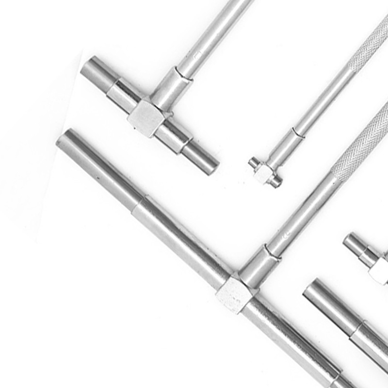 6Pcs/Set Telescopic Gauge 8-150mm Adjustable Inner Diameter Gauge Micrometer Measuring