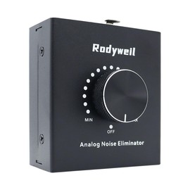 Rodyweil Noise Eliminator Analog Threshold Hum Filter for Mic Preamp Vocal Instrument Recording Podcasting Live Stage Show Performance Noise Reduction