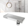 Linear Shower Drain Stainless Steel Odor Resistant Rectangular Floor Drain